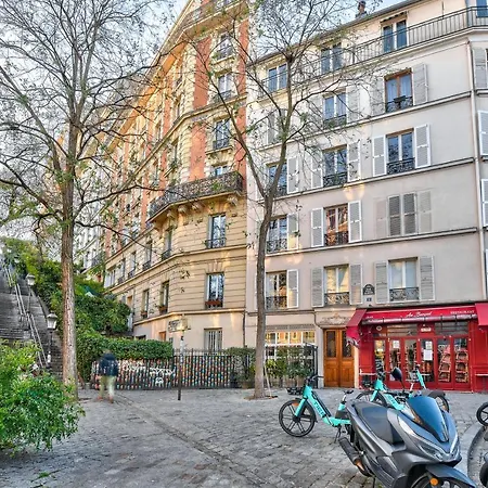 Apartman Cocon Pour 2 Au Coeur De Montmartre *