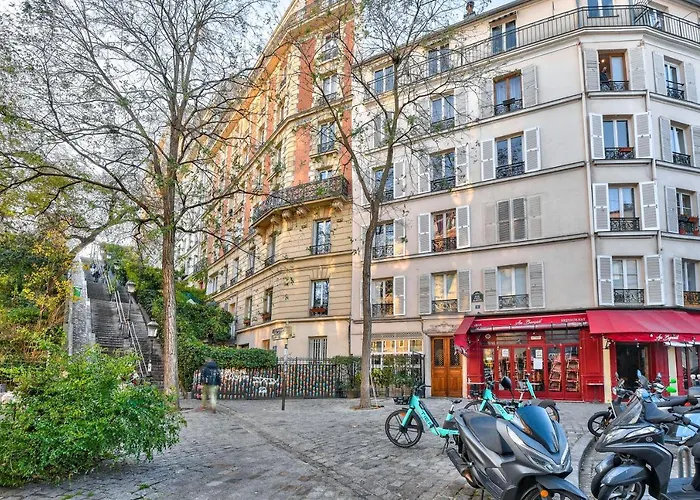 Daire Cocon Pour 2 Au Coeur De Montmartre *